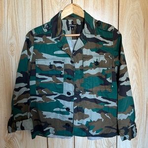 J.Crew Camo Jacket